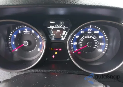 2013 Hyundai Elantra Limited из США, поврежденный, VIN 5NPDH4AE1DH179427